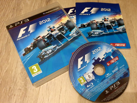 F1 2012 (Playstation 3), Pelikonsolit ja pelaaminen, Viihde-elektroniikka, Tornio, Tori.fi