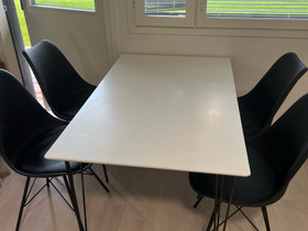 Ruokapöytä + 4 tuolia, Pöydät ja tuolit, Sisustus ja huonekalut, Seinäjoki, Tori.fi