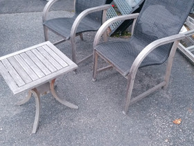 Kaksi tuolia ja pöytä, Pihakalusteet ja grillit, Piha ja puutarha, Jyväskylä, Tori.fi Kaksi tuolia ja pöytä, Pihakalusteet ja grillit, Piha ja puutarha, Jyväskylä, Tori.fi
