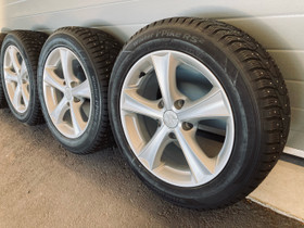 BMW 5x120 + nastat 205/55/16, Renkaat ja vanteet, Lapua, Tori.fi BMW 5x120 + nastat 205/55/16, Renkaat ja vanteet, Lapua, Tori.fi