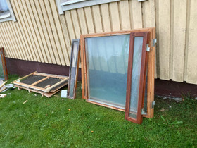 Vanhoja ikkunoita, Ikkunat, ovet ja lattiat, Rakennustarvikkeet ja työkalut, Siuntio, Tori.fi