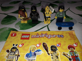 Lego minifiguurit sarjat 1-6, Lelut ja pelit, Lastentarvikkeet ja lelut, Heinola, Tori.fi