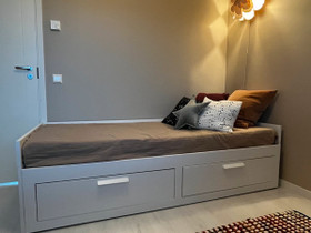 Ikea Brimnes sohvasänky, Sängyt ja makuuhuone, Sisustus ja huonekalut, Oulu, Tori.fi Ikea Brimnes sohvasänky, Sängyt ja makuuhuone, Sisustus ja huonekalut, Oulu, Tori.fi