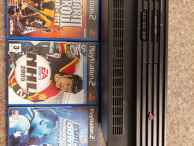 Playstation 2 + pelit, Pelikonsolit ja pelaaminen, Viihde-elektroniikka, Naantali, Tori.fi
