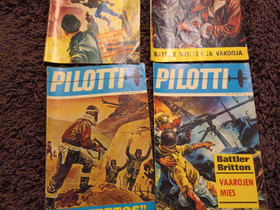 PILOTTI. 1972.4kpl., Sarjakuvat, Kirjat ja lehdet, Turku, Tori.fi PILOTTI. 1972.4kpl., Sarjakuvat, Kirjat ja lehdet, Turku, Tori.fi