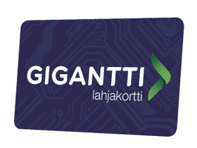 Gigantti lahjakortti 100, Keikat, konsertit ja tapahtumat, Matkat ja liput, Espoo, Tori.fi Gigantti lahjakortti 100, Keikat, konsertit ja tapahtumat, Matkat ja liput, Espoo, Tori.fi