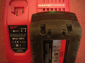 Milwaukee M12-18FC + 5.0Ah akku, Työkalut, tikkaat ja laitteet, Rakennustarvikkeet ja työkalut, Uusikaupunki, Tori.fi Milwaukee M12-18FC + 5.0Ah akku, Työkalut, tikkaat ja laitteet, Rakennustarvikkeet ja työkalut, Uusikaupunki, Tori.fi