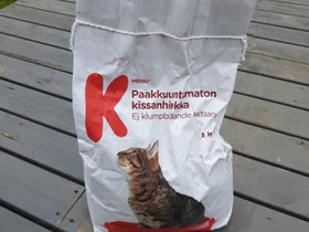 Paakkuuntumaton kissanhiekka 5kg, Kissojen tarvikkeet, Lemmikkieläimet, Siilinjärvi, Tori.fi