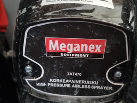 Korkeapaineruisku Meganex XAT470, Muut koneet ja tarvikkeet, Työkoneet ja kalusto, Pirkkala, Tori.fi Korkeapaineruisku Meganex XAT470, Muut koneet ja tarvikkeet, Työkoneet ja kalusto, Pirkkala, Tori.fi