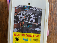 Status Quo 8-raita kasetti