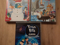 3 Finias ja Ferb DVD.tä