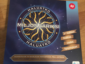 Haluatko miljonääriksi 2nd edition lautapeli, Pelit ja muut harrastukset, Helsinki, Tori.fi Haluatko miljonääriksi 2nd edition lautapeli, Pelit ja muut harrastukset, Helsinki, Tori.fi
