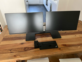Dell tuplanäyttö ja Lenovo telakka, Oheislaitteet, Tietokoneet ja lisälaitteet, Helsinki, Tori.fi Dell tuplanäyttö ja Lenovo telakka, Oheislaitteet, Tietokoneet ja lisälaitteet, Helsinki, Tori.fi