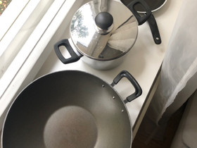Wokkipannu, kattila, paistinpannu, Muut keittiötarvikkeet, Keittiötarvikkeet ja astiat, Helsinki, Tori.fi Wokkipannu, kattila, paistinpannu, Muut keittiötarvikkeet, Keittiötarvikkeet ja astiat, Helsinki, Tori.fi