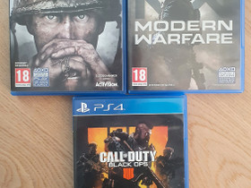 Call Of Duty PS4, Pelikonsolit ja pelaaminen, Viihde-elektroniikka, Seinäjoki, Tori.fi