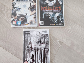Nintendo wii resident evil pelit, Pelikonsolit ja pelaaminen, Viihde-elektroniikka, Vantaa, Tori.fi Nintendo wii resident evil pelit, Pelikonsolit ja pelaaminen, Viihde-elektroniikka, Vantaa, Tori.fi