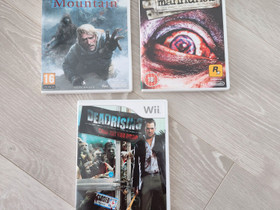 Nintendo wii kauhu pelit, Pelikonsolit ja pelaaminen, Viihde-elektroniikka, Vantaa, Tori.fi Nintendo wii kauhu pelit, Pelikonsolit ja pelaaminen, Viihde-elektroniikka, Vantaa, Tori.fi