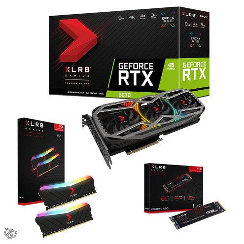 PNY GF RTX 3070 8GB XLR8 Gaming REVEL EPIC-X LHR
