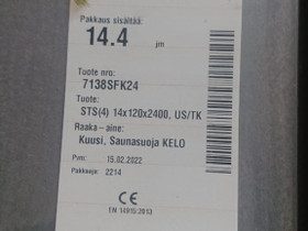 3 x Saunapaneeli paketti, Muu rakentaminen ja remontointi, Rakennustarvikkeet ja työkalut, Seinäjoki, Tori.fi 3 x Saunapaneeli paketti, Muu rakentaminen ja remontointi, Rakennustarvikkeet ja työkalut, Seinäjoki, Tori.fi