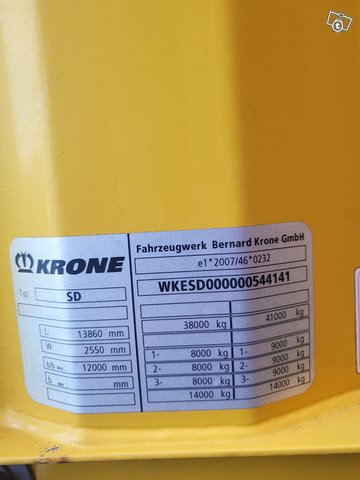 Krone Flatbed 9