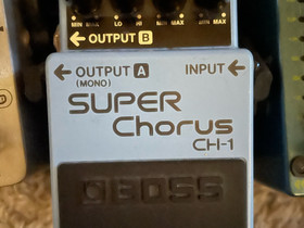 Boss CH-1 Super Chorus Efektipedaali, Kitarat, bassot ja vahvistimet, Musiikki ja soittimet, Helsinki, Tori.fi Boss CH-1 Super Chorus Efektipedaali, Kitarat, bassot ja vahvistimet, Musiikki ja soittimet, Helsinki, Tori.fi