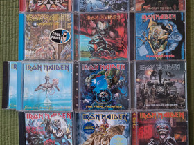 Iron Maiden CD paketti, Musiikki CD, DVD ja äänitteet, Musiikki ja soittimet, Jyväskylä, Tori.fi