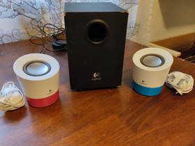 Logitech kaiutinsetti, Audio ja musiikkilaitteet, Viihde-elektroniikka, Imatra, Tori.fi Logitech kaiutinsetti, Audio ja musiikkilaitteet, Viihde-elektroniikka, Imatra, Tori.fi