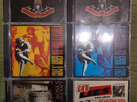 Guns n roses CD paketti, Musiikki CD, DVD ja äänitteet, Musiikki ja soittimet, Jyväskylä, Tori.fi