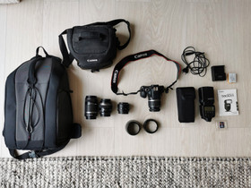 Canon EOS 550D + lisätarvikkeita, Kamerat, Kamerat ja valokuvaus, Tornio, Tori.fi