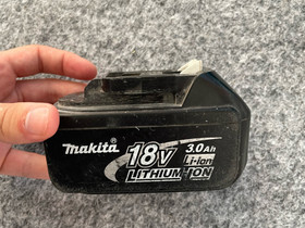 Makita 18V 3Ah akku, Työkalut, tikkaat ja laitteet, Rakennustarvikkeet ja työkalut, Seinäjoki, Tori.fi Makita 18V 3Ah akku, Työkalut, tikkaat ja laitteet, Rakennustarvikkeet ja työkalut, Seinäjoki, Tori.fi