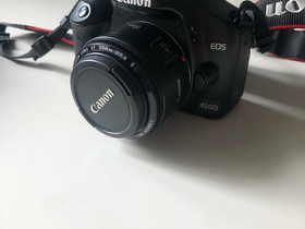 Canon eos 450d-järjestelmäkamera, Kamerat, Kamerat ja valokuvaus, Espoo, Tori.fi