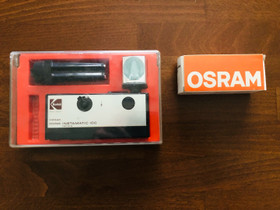 Kodak Instamatic 100 kamera, Kamerat, Kamerat ja valokuvaus, Pori, Tori.fi Kodak Instamatic 100 kamera, Kamerat, Kamerat ja valokuvaus, Pori, Tori.fi