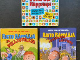 Risto Räppääjä kirja x3, Lastenkirjat, Kirjat ja lehdet, Espoo, Tori.fi