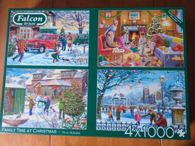 Palapeli 4×1000p Familytime At Christmas, Pelit ja muut harrastukset, Hyvinkää, Tori.fi Palapeli 4×1000p Familytime At Christmas, Pelit ja muut harrastukset, Hyvinkää, Tori.fi