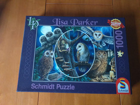 Schmidt 1000p 'Mysterious Owls' Palapeli, Pelit ja muut harrastukset, Hyvinkää, Tori.fi Schmidt 1000p 'Mysterious Owls' Palapeli, Pelit ja muut harrastukset, Hyvinkää, Tori.fi