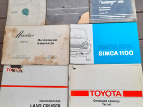 Harrasteautohin ohjekirjoja, Muut kirjat ja lehdet, Kirjat ja lehdet, Kokkola, Tori.fi Harrasteautohin ohjekirjoja, Muut kirjat ja lehdet, Kirjat ja lehdet, Kokkola, Tori.fi