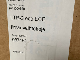 Enervent LTR-3 ja kanavalämmitin, Lämmityslaitteet ja takat, Rakennustarvikkeet ja työkalut, Pornainen, Tori.fi