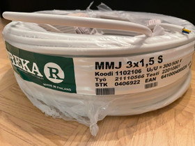 Reka MMJ asennuskaapeli 3x1,5 S (46 metriä), Sähkötarvikkeet, Rakennustarvikkeet ja työkalut, Espoo, Tori.fi Reka MMJ asennuskaapeli 3x1,5 S (46 metriä), Sähkötarvikkeet, Rakennustarvikkeet ja työkalut, Espoo, Tori.fi