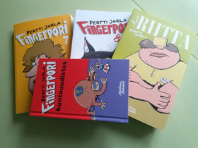 Fingerpori-kirjat, 4 kpl, Sarjakuvat, Kirjat ja lehdet, Oulu, Tori.fi