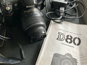 Nikon D 80, Kamerat, Kamerat ja valokuvaus, Kerava, Tori.fi