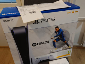 PlayStation 5 (Disc Version) + FIFA 23 Bundle, Pelikonsolit ja pelaaminen, Viihde-elektroniikka, Espoo, Tori.fi PlayStation 5 (Disc Version) + FIFA 23 Bundle, Pelikonsolit ja pelaaminen, Viihde-elektroniikka, Espoo, Tori.fi