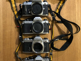 Nikon FE, FM, FM2n, Fa, Kamerat, Kamerat ja valokuvaus, Helsinki, Tori.fi Nikon FE, FM, FM2n, Fa, Kamerat, Kamerat ja valokuvaus, Helsinki, Tori.fi