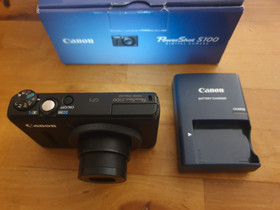 Canon Powershot S100 + kotelo + muistikortti, Kamerat, Kamerat ja valokuvaus, Helsinki, Tori.fi
