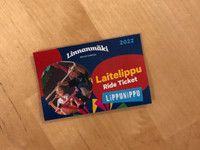 Linnanmäki Laiteliput 4kpl kaudelle 2022