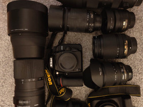 Nikon DX -kamerapakkaus, Kamerat, Kamerat ja valokuvaus, Hämeenlinna, Tori.fi