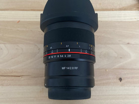 Samyang 14mm RF, Objektiivit, Kamerat ja valokuvaus, Helsinki, Tori.fi Samyang 14mm RF, Objektiivit, Kamerat ja valokuvaus, Helsinki, Tori.fi