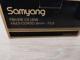 Samyang 8mm f3.5 kalansilmäobjektiivi, Objektiivit, Kamerat ja valokuvaus, Mikkeli, Tori.fi Samyang 8mm f3.5 kalansilmäobjektiivi, Objektiivit, Kamerat ja valokuvaus, Mikkeli, Tori.fi