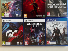 PS4/PS5 Pelejä, Pelikonsolit ja pelaaminen, Viihde-elektroniikka, Ylöjärvi, Tori.fi PS4/PS5 Pelejä, Pelikonsolit ja pelaaminen, Viihde-elektroniikka, Ylöjärvi, Tori.fi