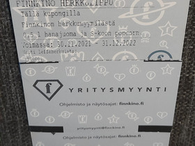 Finnkino herkkuliput 3 kpl, Elokuvat, Jyväskylä, Tori.fi Finnkino herkkuliput 3 kpl, Elokuvat, Jyväskylä, Tori.fi