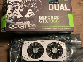 Asus Dual Geforce gtx 1060 oc 6gb, Komponentit, Tietokoneet ja lisälaitteet, Vaasa, Tori.fi Asus Dual Geforce gtx 1060 oc 6gb, Komponentit, Tietokoneet ja lisälaitteet, Vaasa, Tori.fi